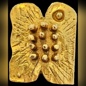 Vintage Dani Karavan Ten Commandments 1976 Brooch/Pendant